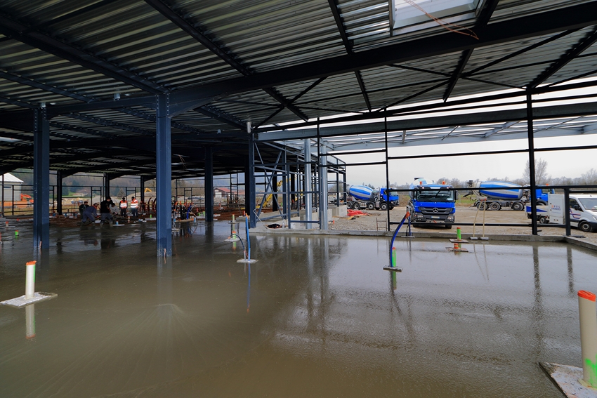 Suivi de chantier LEZTROY Naturopôle Chautagne (du 16 au 29 février)